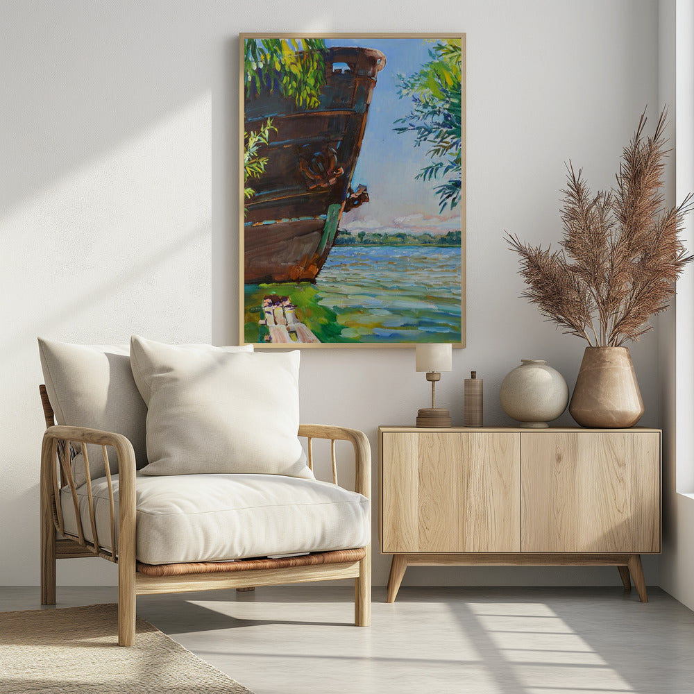 Ship On The River | Poster