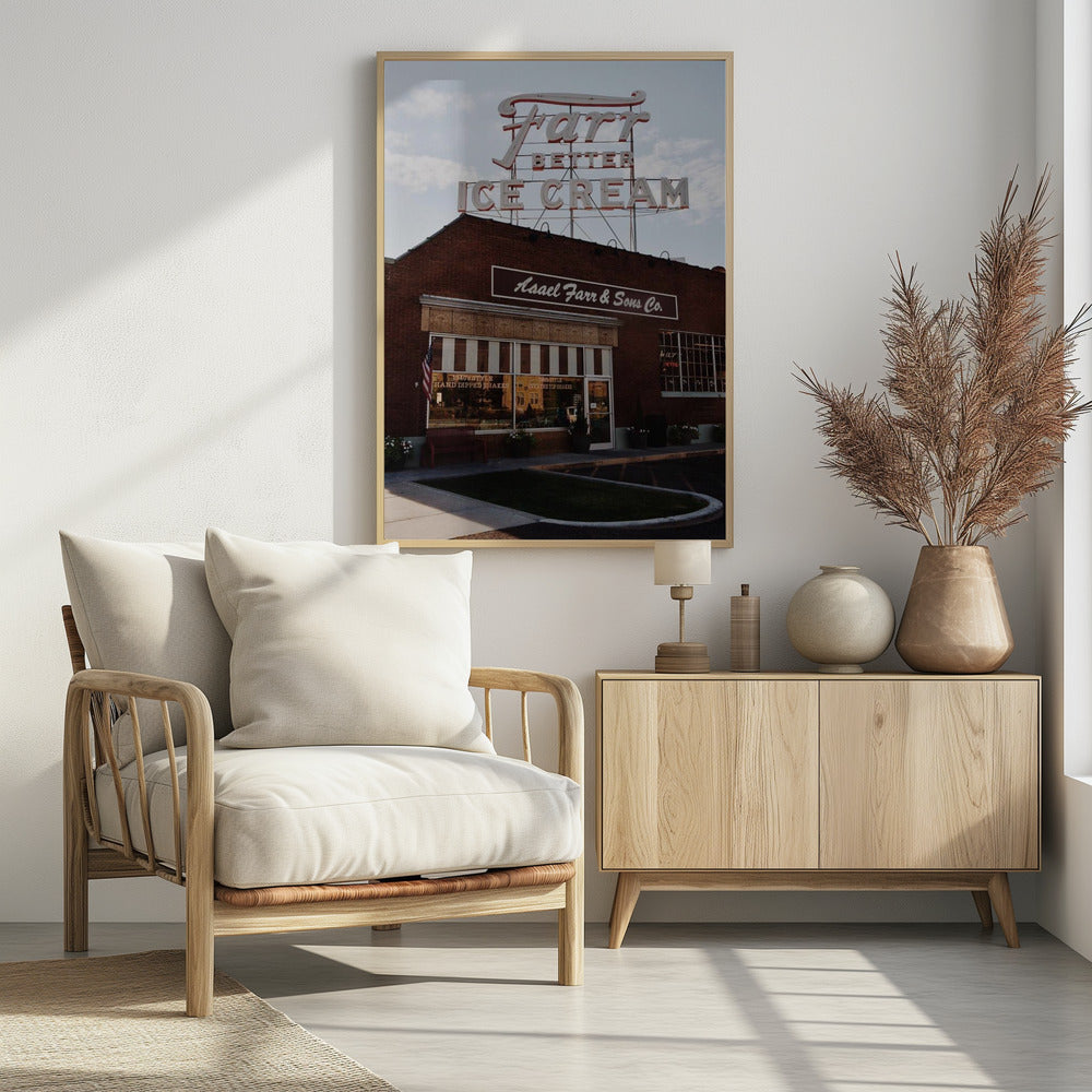 Farr Better Ice Cream | Poster