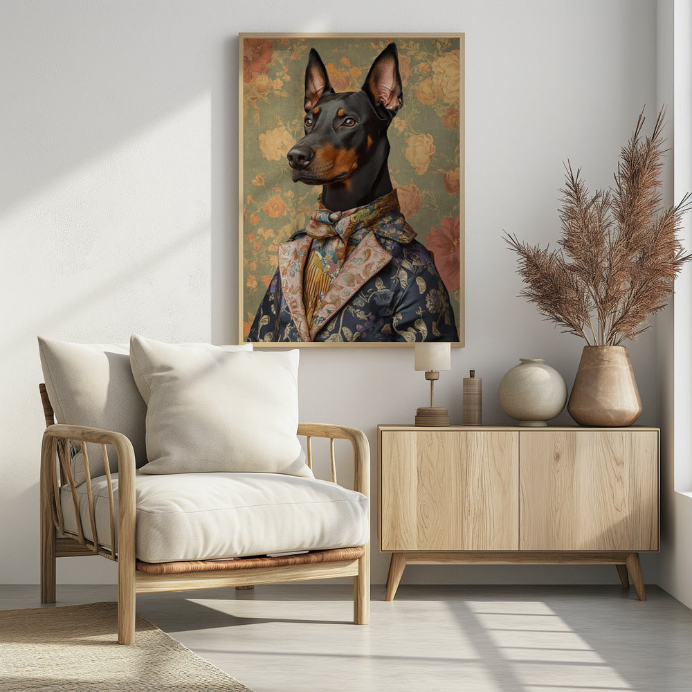 The Distinguished Doberman | Poster