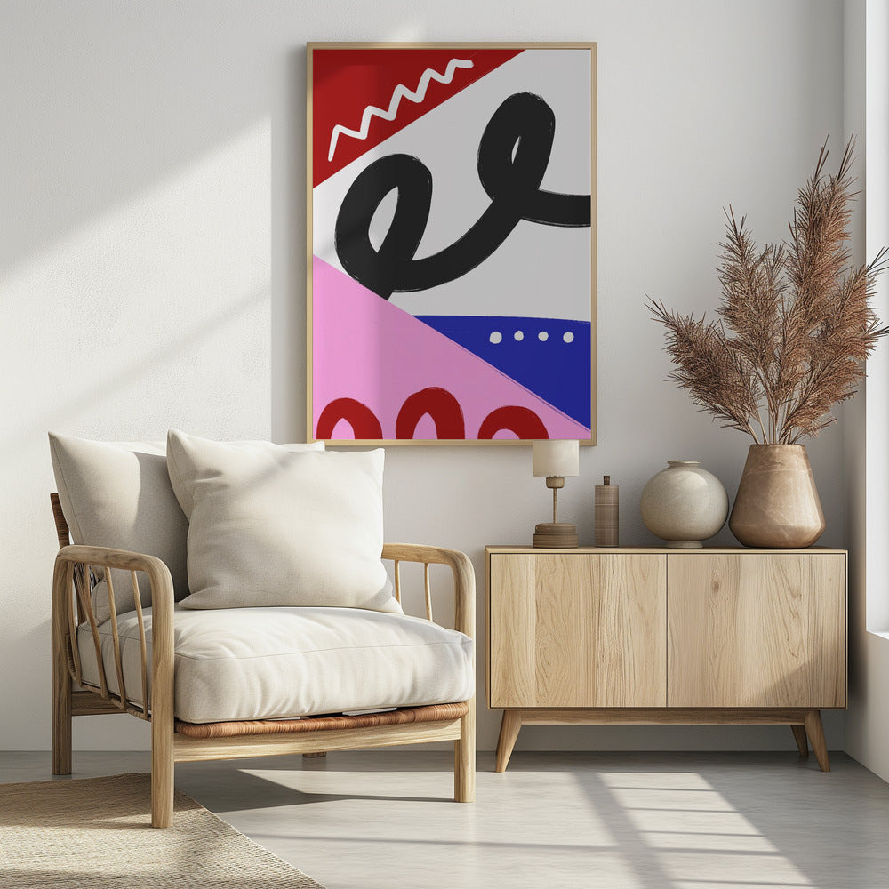 Colorful Curves | Poster