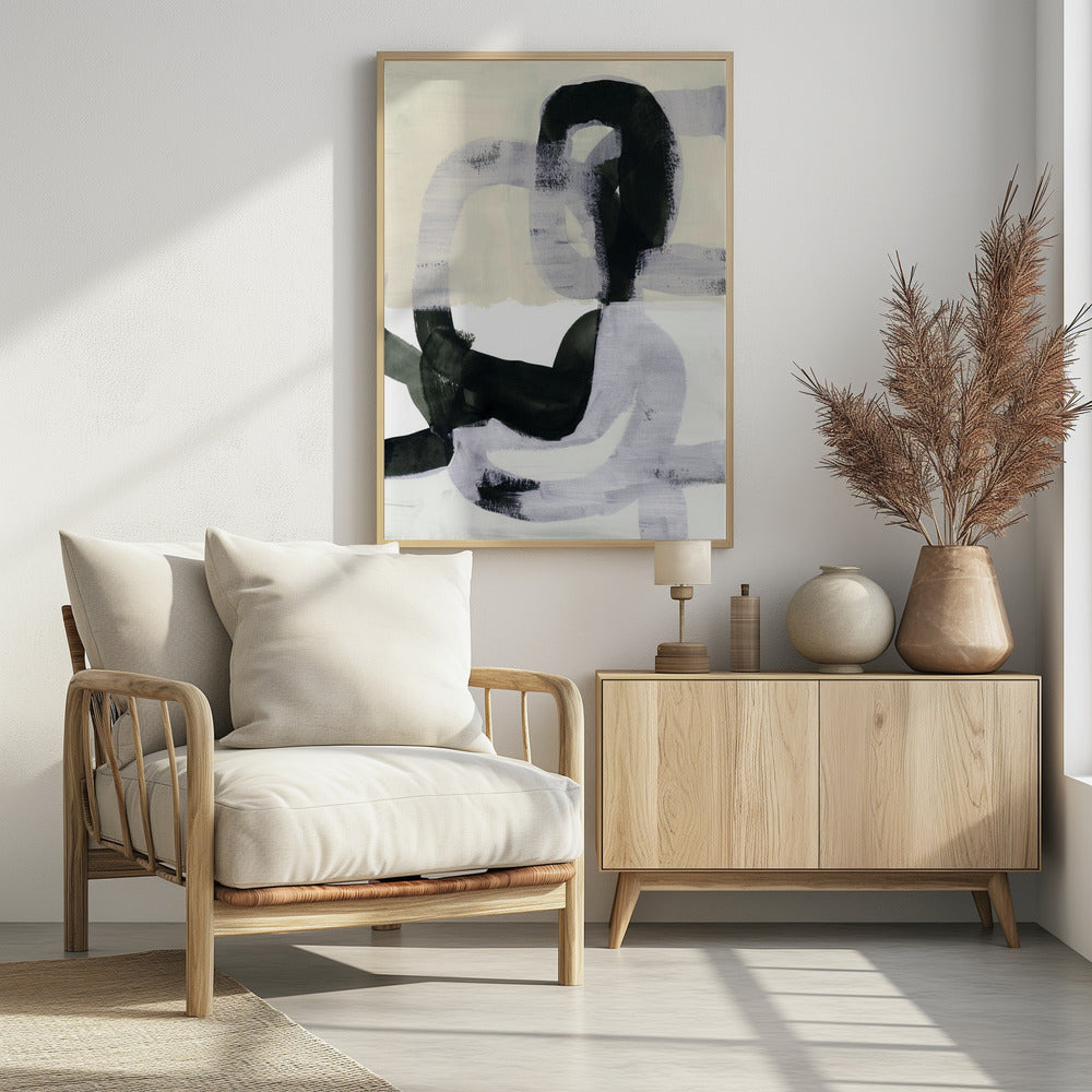 Black and White Gestures | Poster