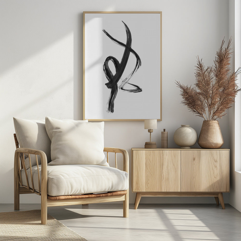 Brush Stroke01   18x24 | Poster