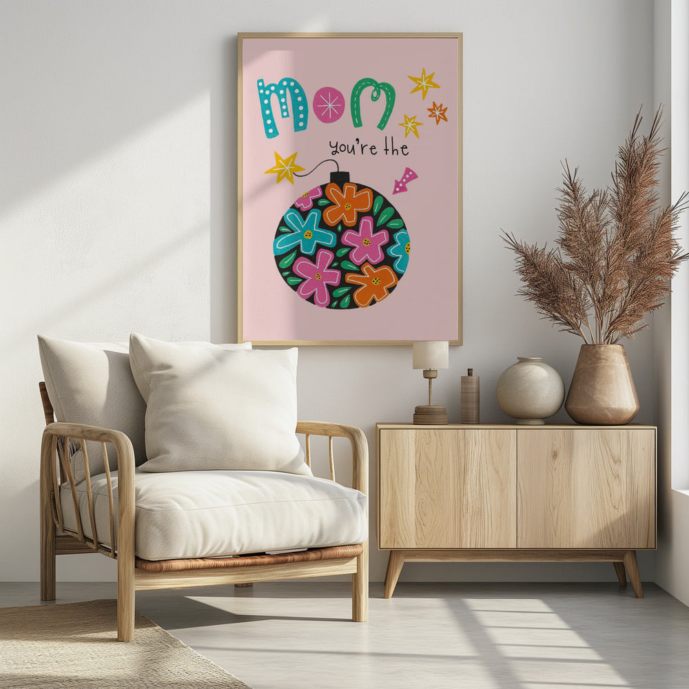 Mom's Floral Delight | Poster