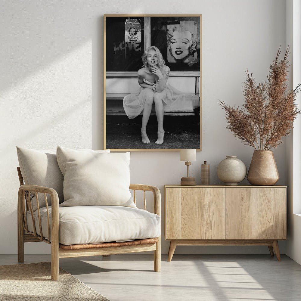 New Marilyn BW | Poster