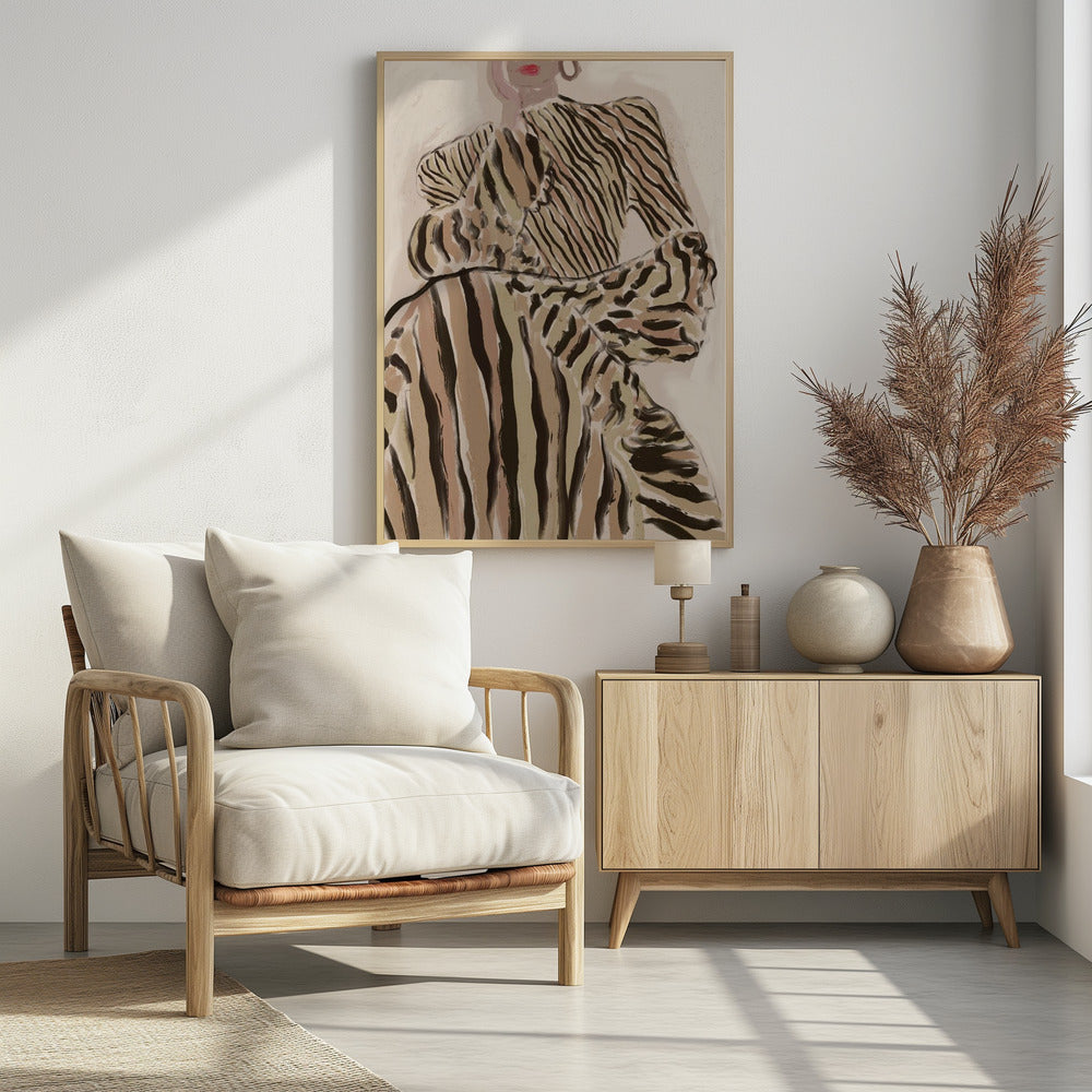 Zebra Elegance | Poster