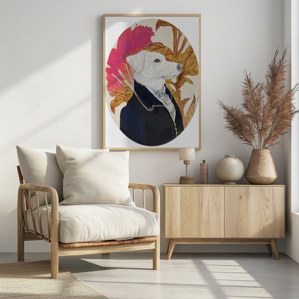 Regal Canine Portrait | Poster
