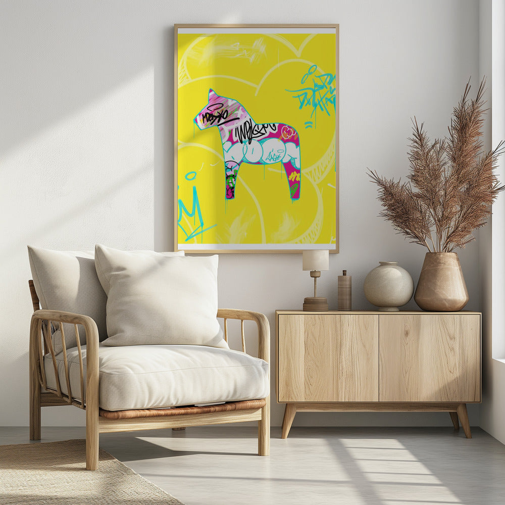 Graffiti Style Horse | Poster