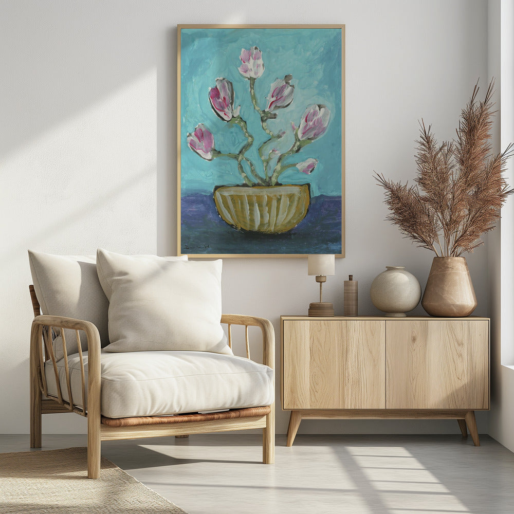 Magnolia Vase | Poster