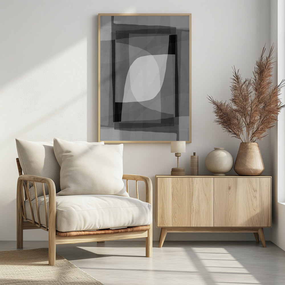 Monochrome Geometry | Poster