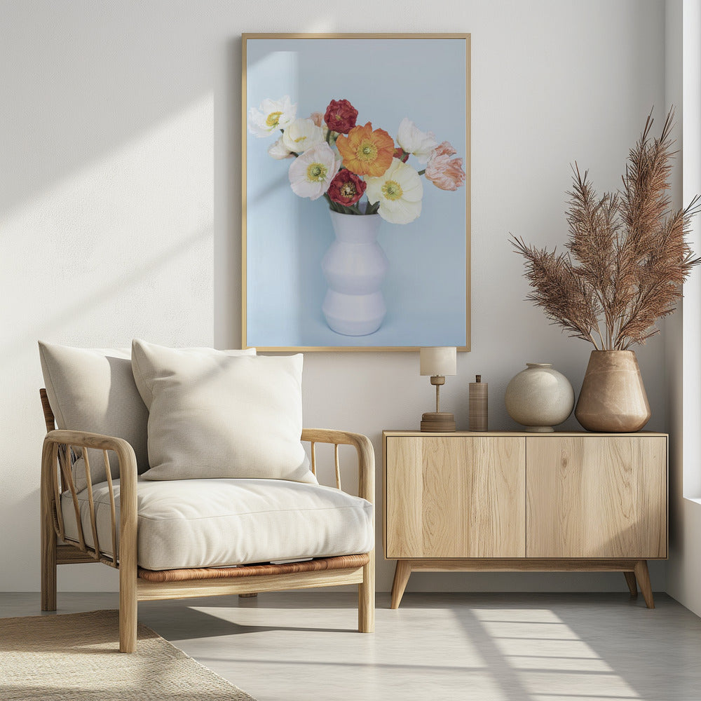 Poppies In a Vase | Poster