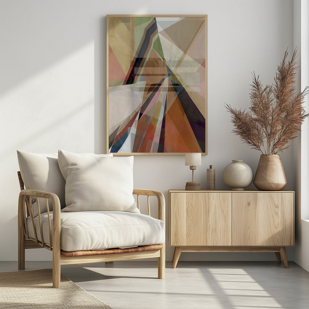 Earth Tones Echoes | Poster