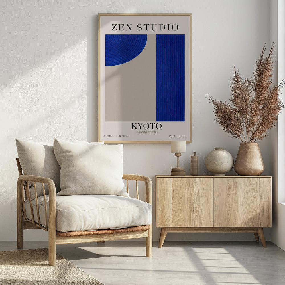 Kyoto Blue Harmony | Poster