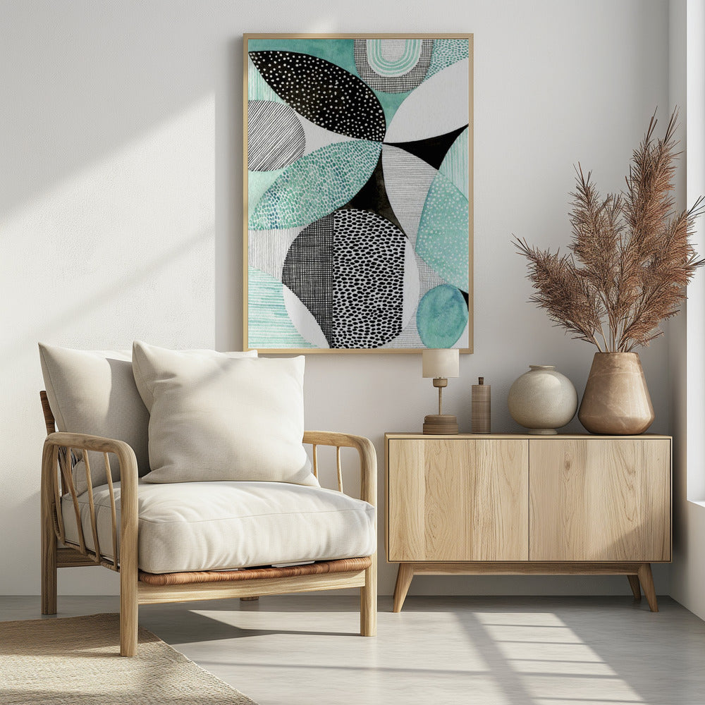 Geometric Shapes And Intricate Patterns | Poster