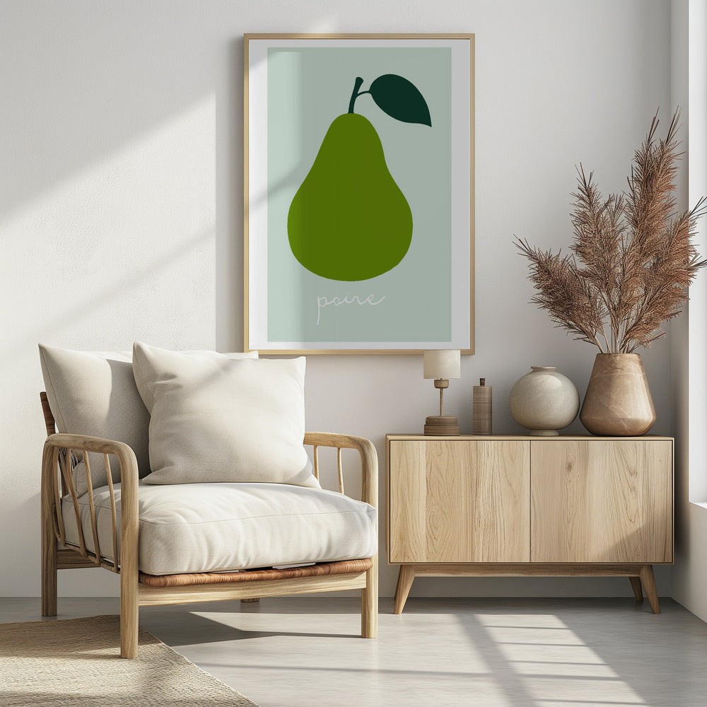 La Poire (Bright Green) | Poster