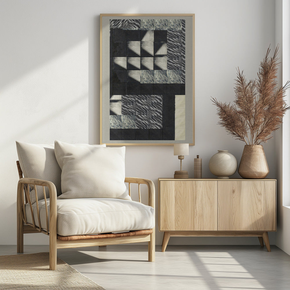Geometric Patterns And Textured Tiles | Poster