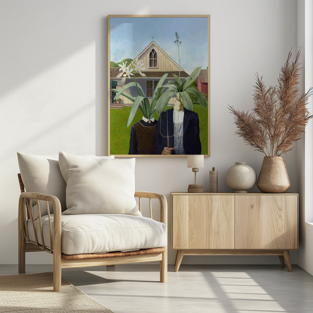 Floral Duo Patchwork | Poster