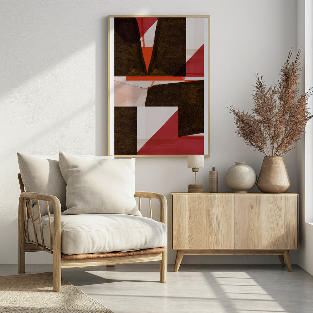 Colorful Bold Geometric Shapes | Poster