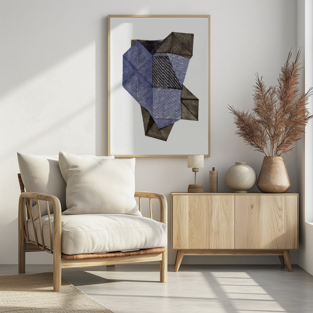 Polygonal shape XV. | Poster