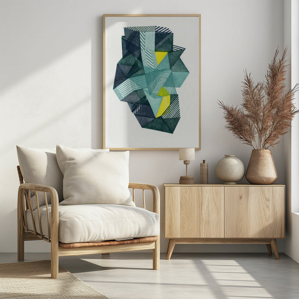 Polygonal shape IV. | Poster