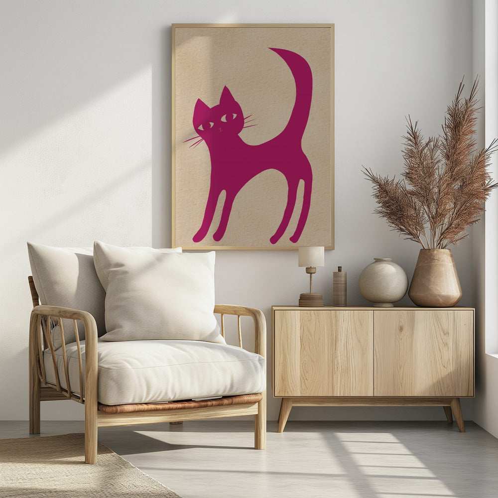 Pink cat | Poster
