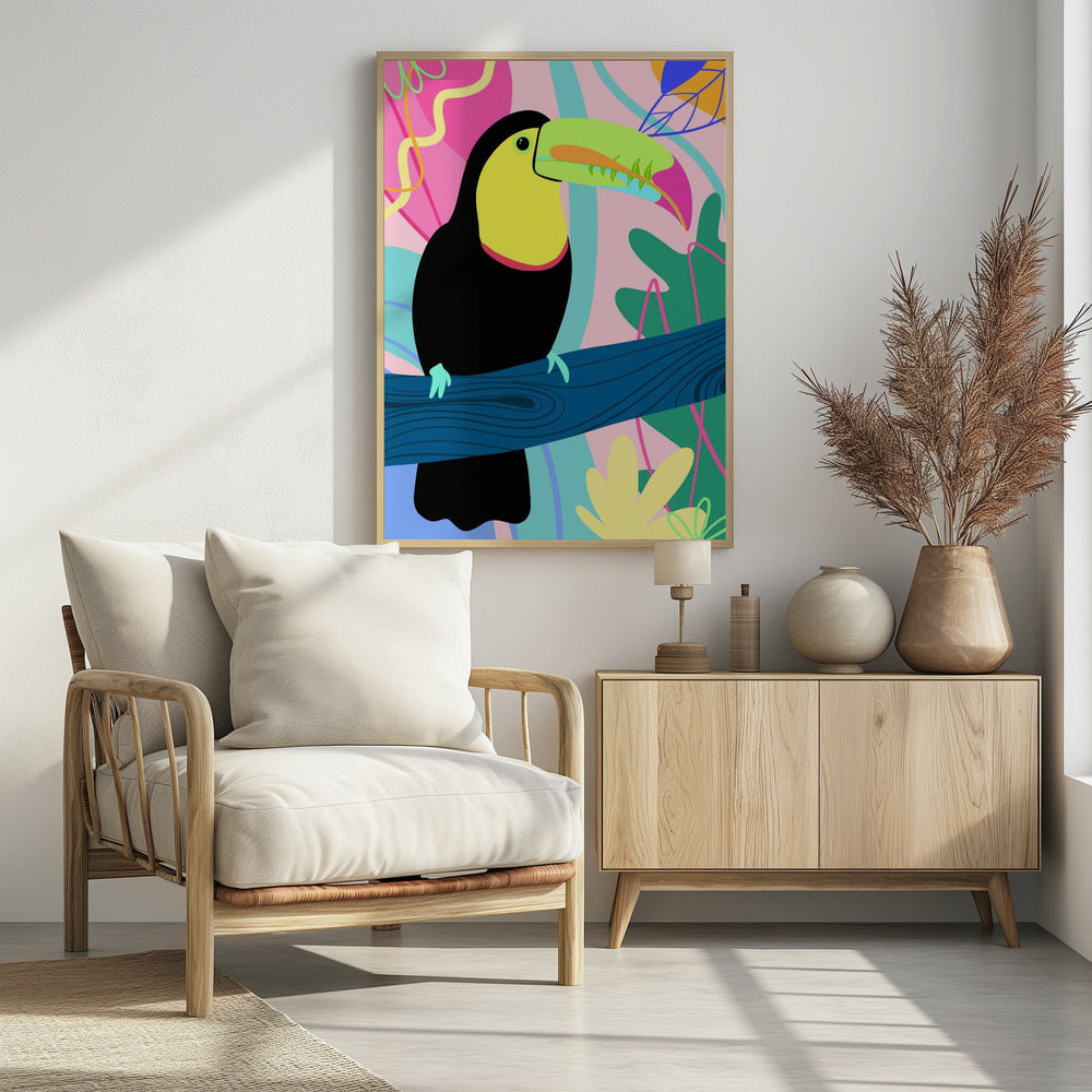 Colorful Toucan | Poster