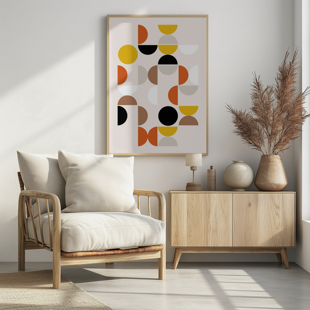 Mid Century Pattern | Poster