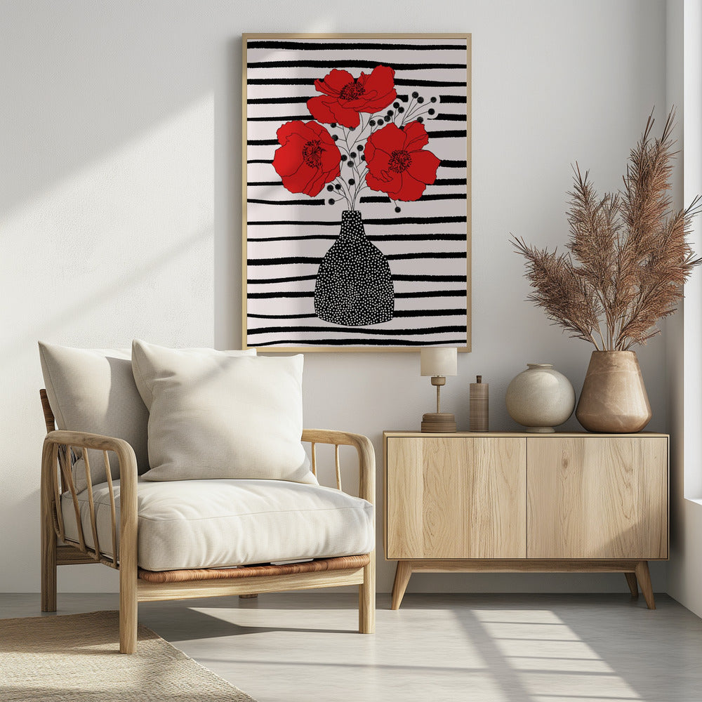 Three Poppies | Poster