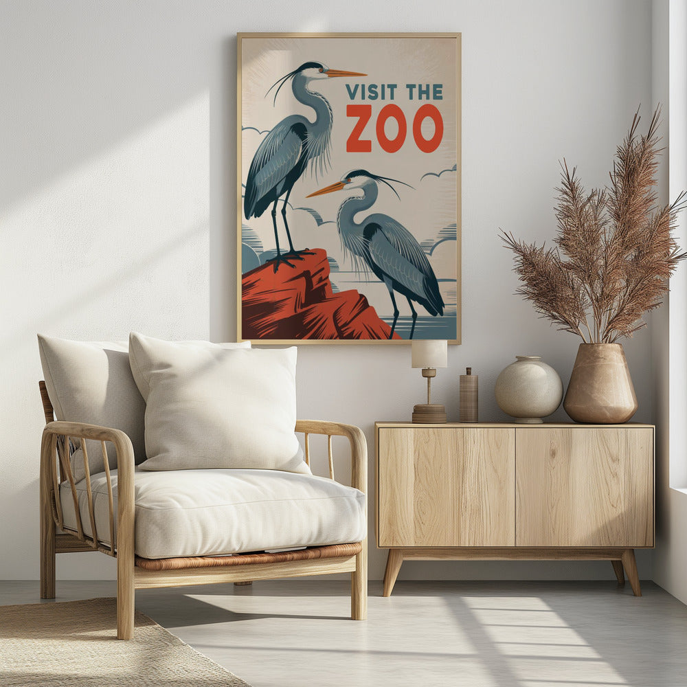 Visit the Zoo | Poster