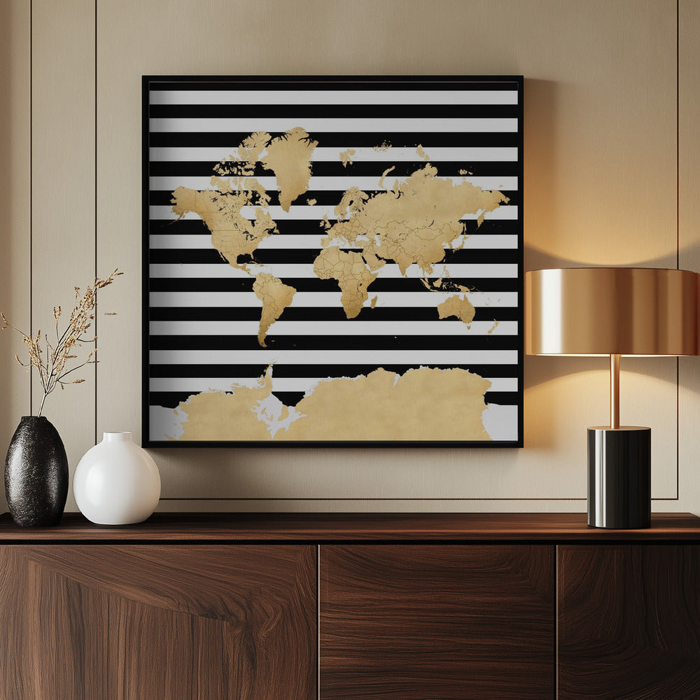 Harper world map | Poster