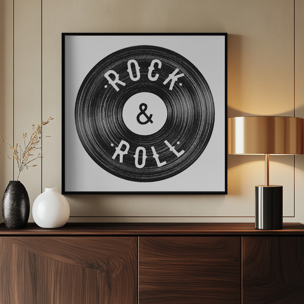 Rock Roll Print | Poster
