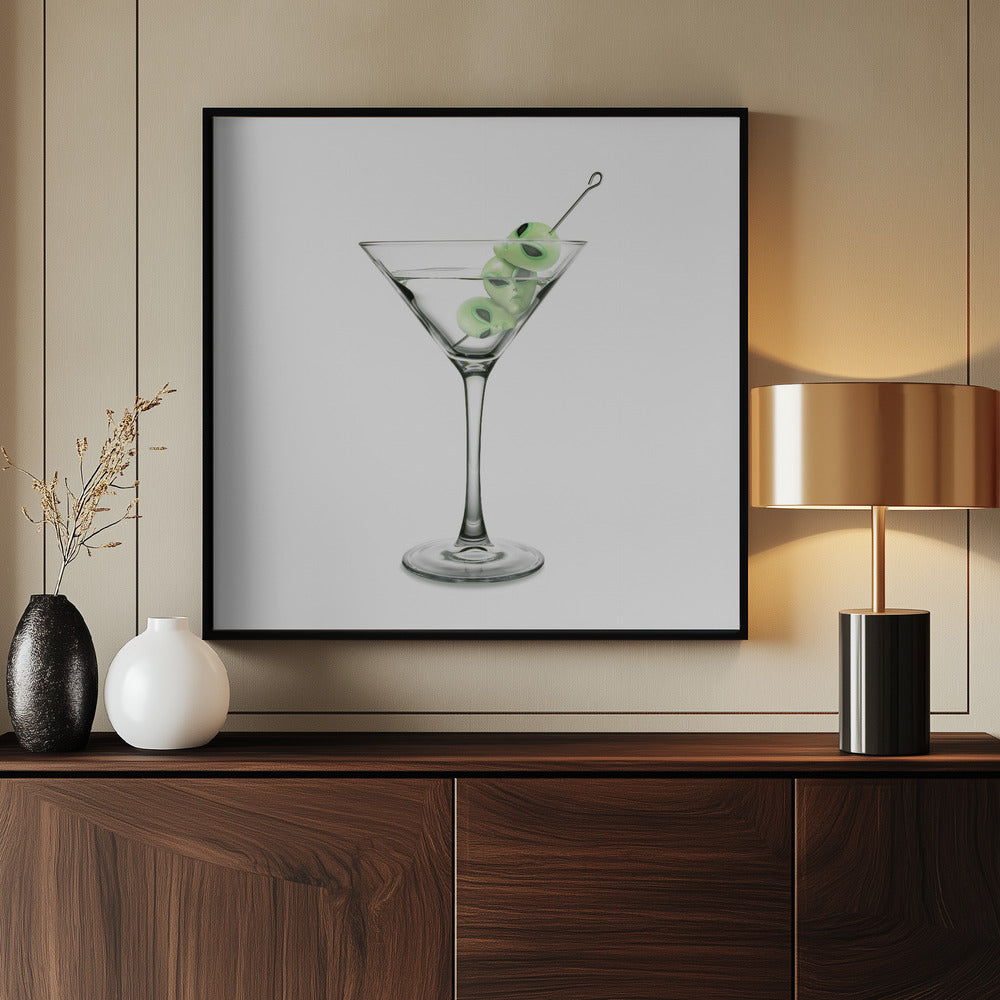 UFO Martini | Poster