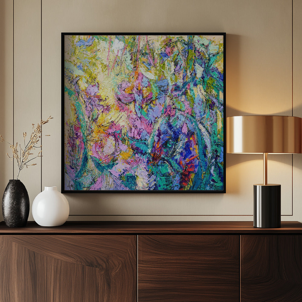 Expressionist Colorful Abstract | Poster