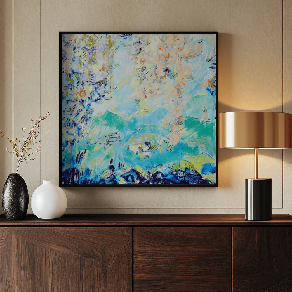Expressionist Colorful Abstract | Poster