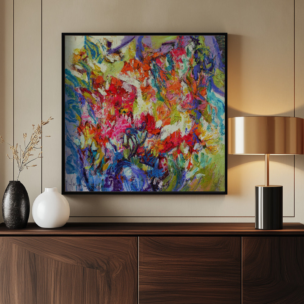 Expressionist Colorful Abstract | Poster