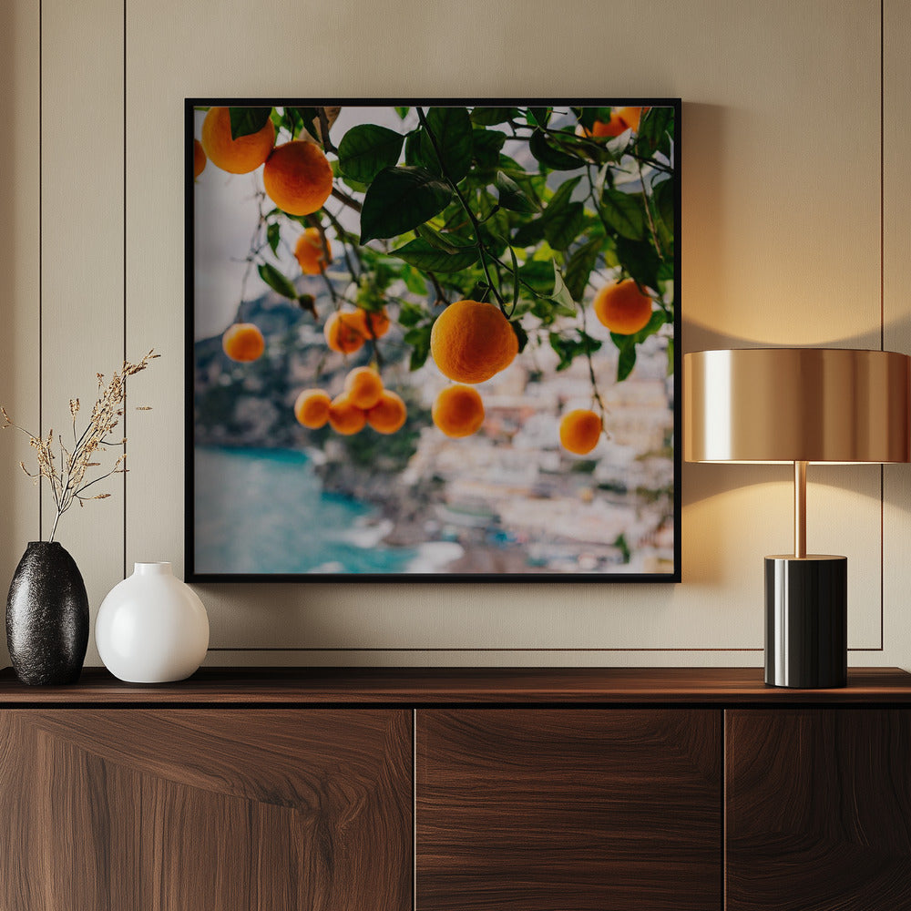 Amalfi Coast Oranges | Poster