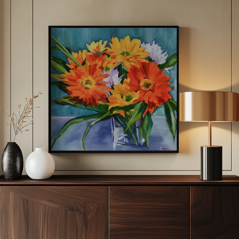 Flowers In Vase | Poster
