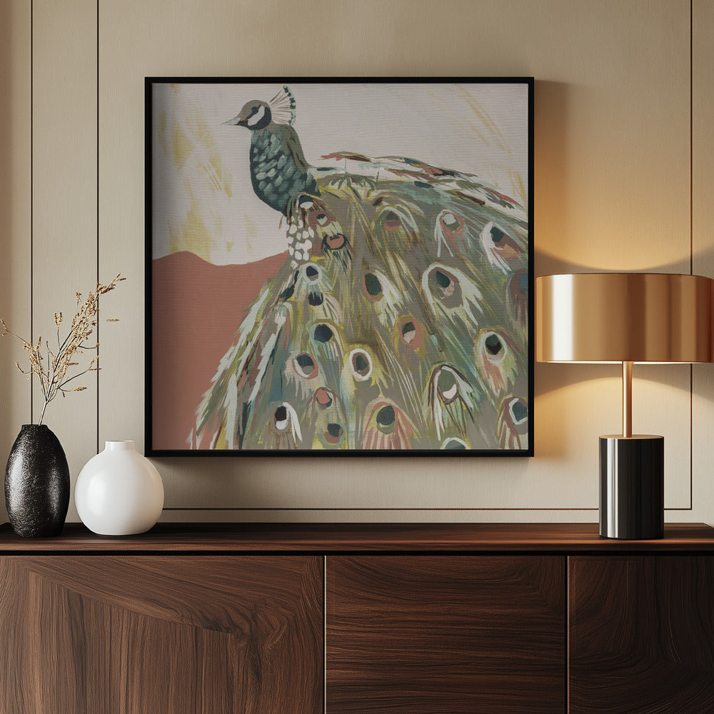 Peacock Salmon | Poster