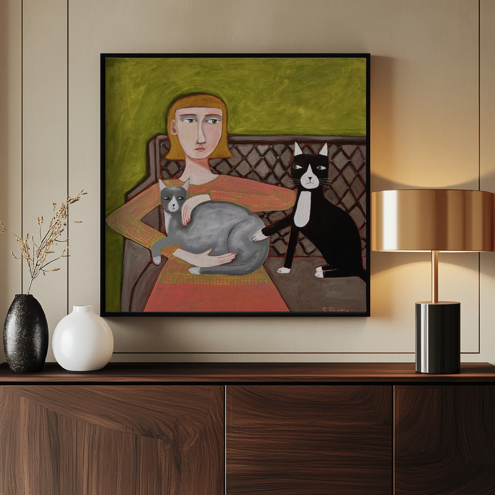 The Jealous Cat | Poster