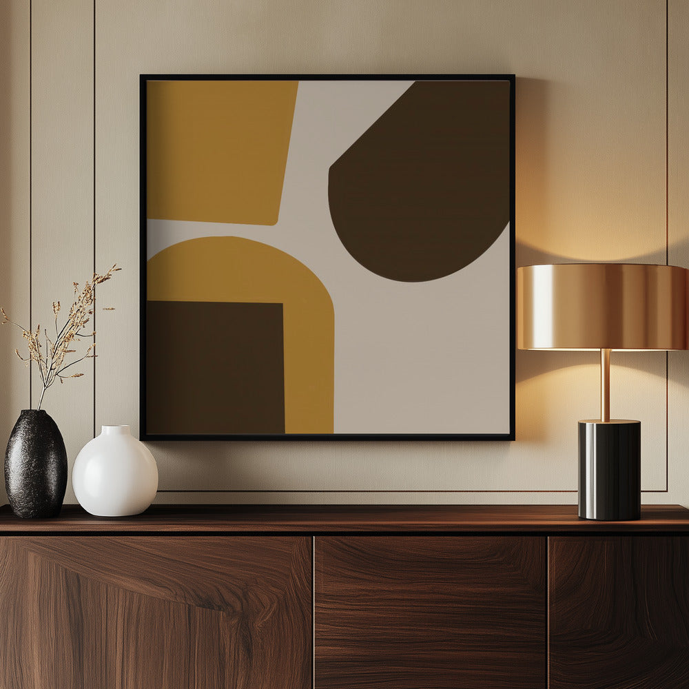 Brown abstract | Poster