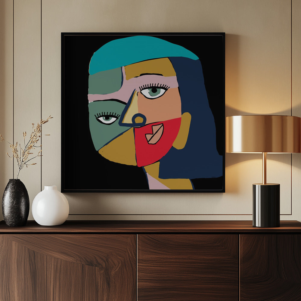 Face of woman | Poster