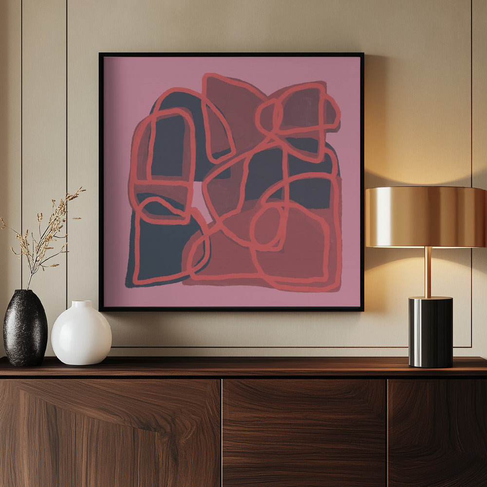 Pink Abstract | Poster