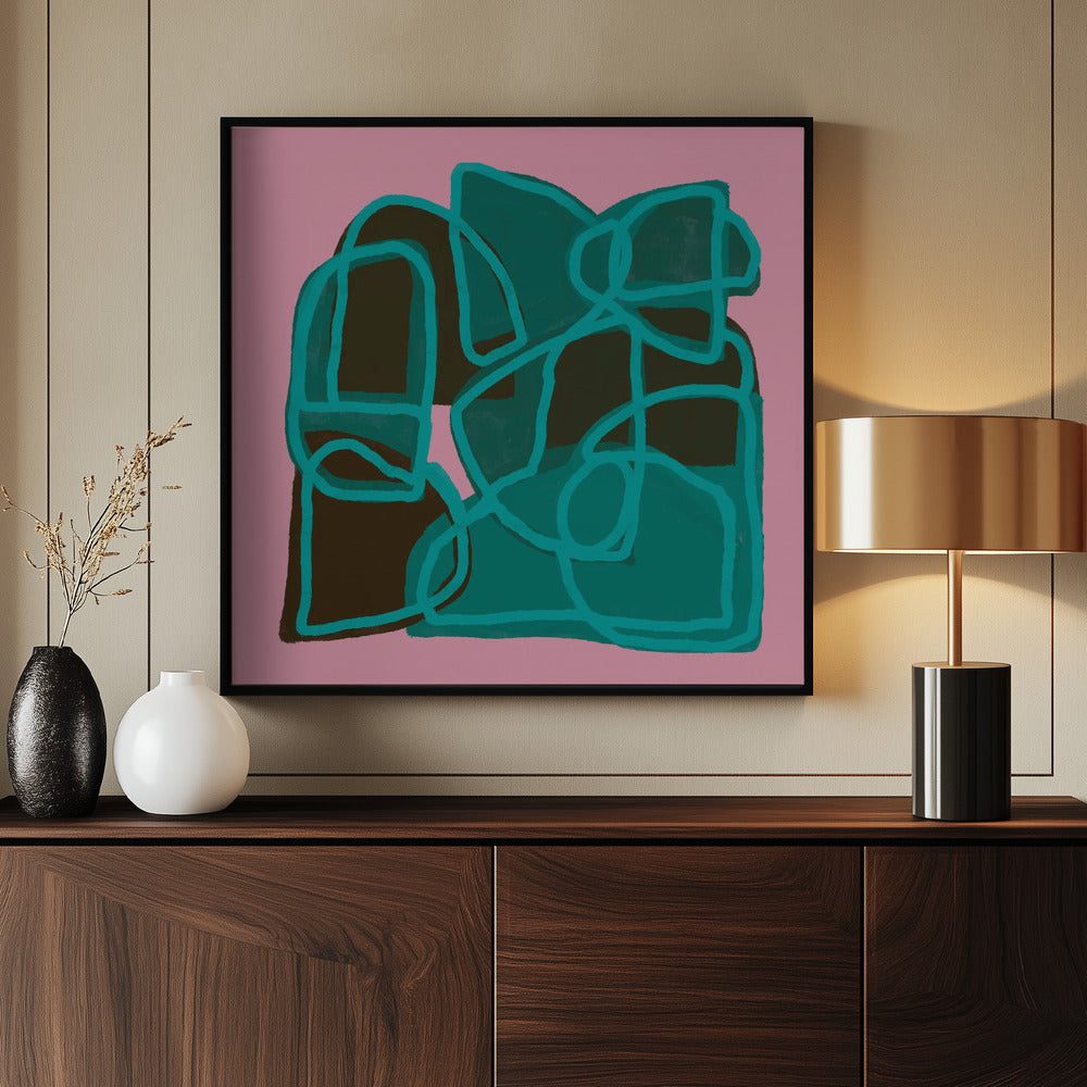 Pink Abstract | Poster