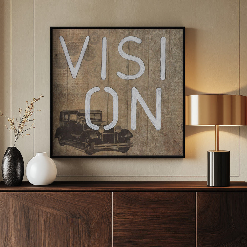 letter art [vision | Poster