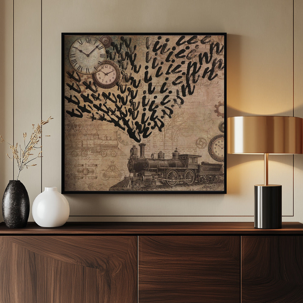 letter art 13. TRIN | Poster