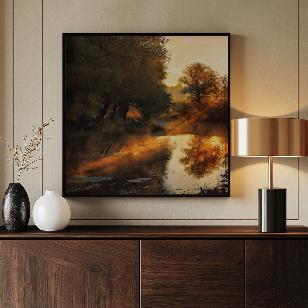 When nature paints with light I | Poster