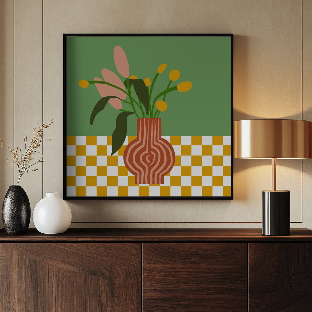 Vase with flowers | Poster
