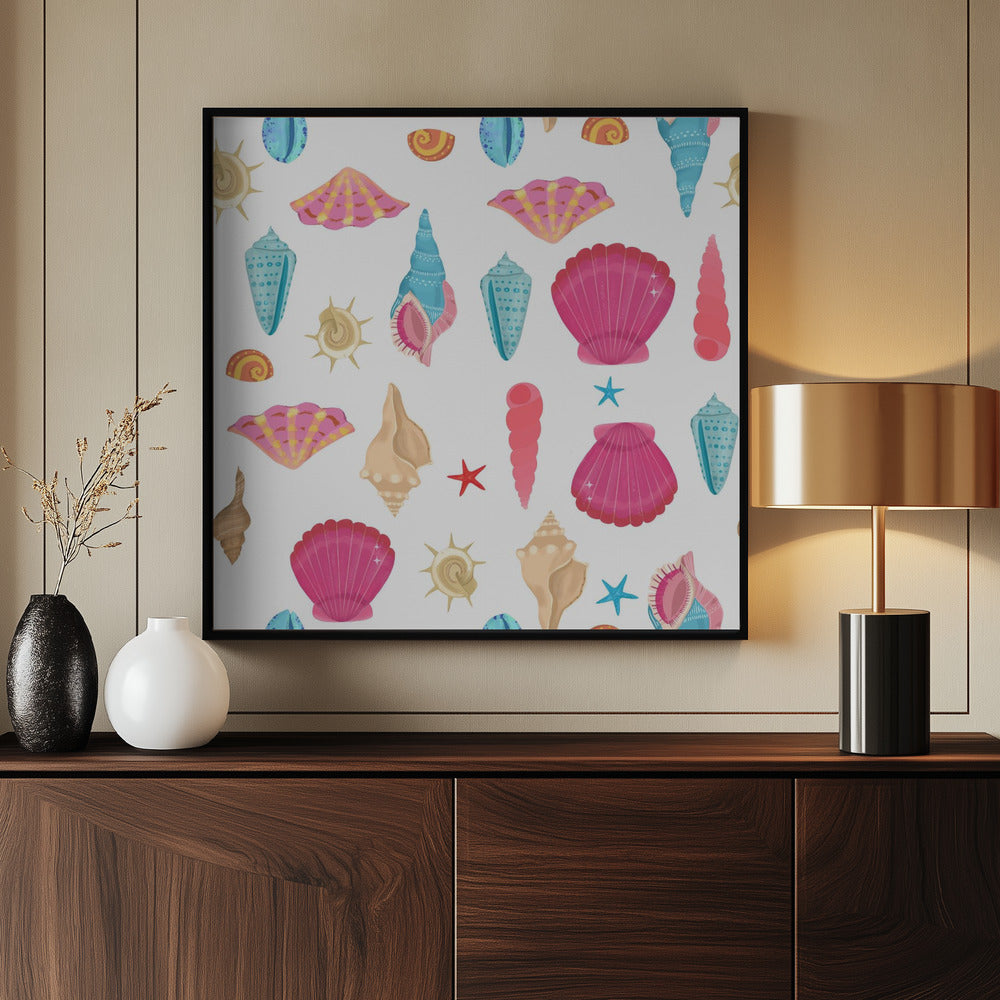 Seashell Pattern | Poster