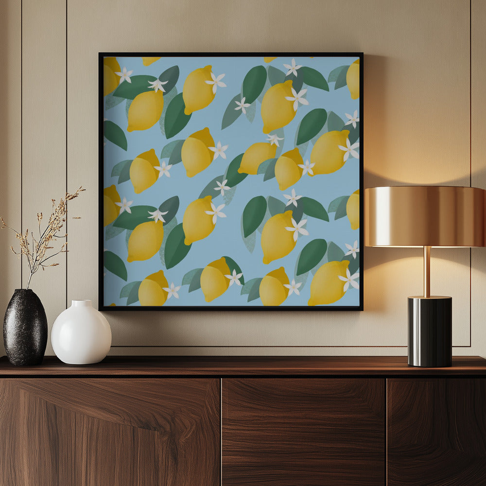 Lemons Pattern | Poster