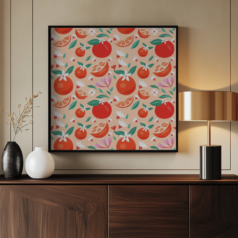 Citrus Pattern | Poster