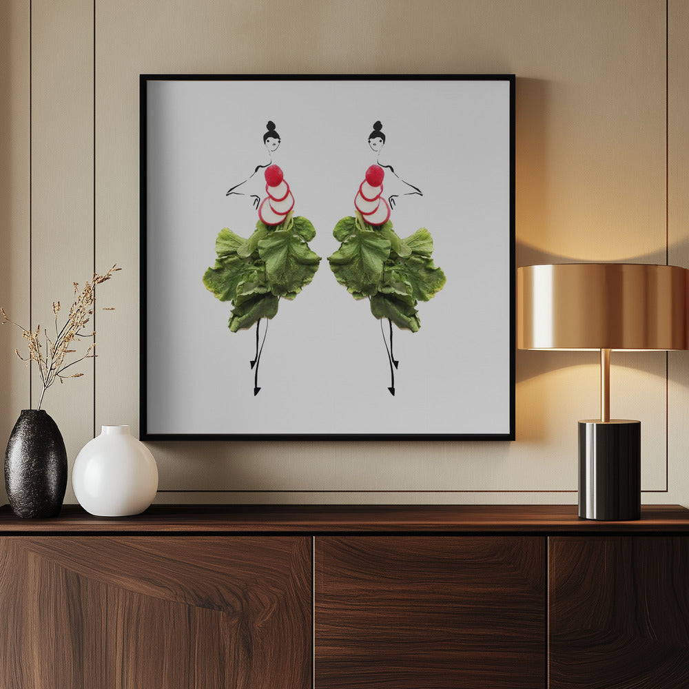 Radish Duo | Poster